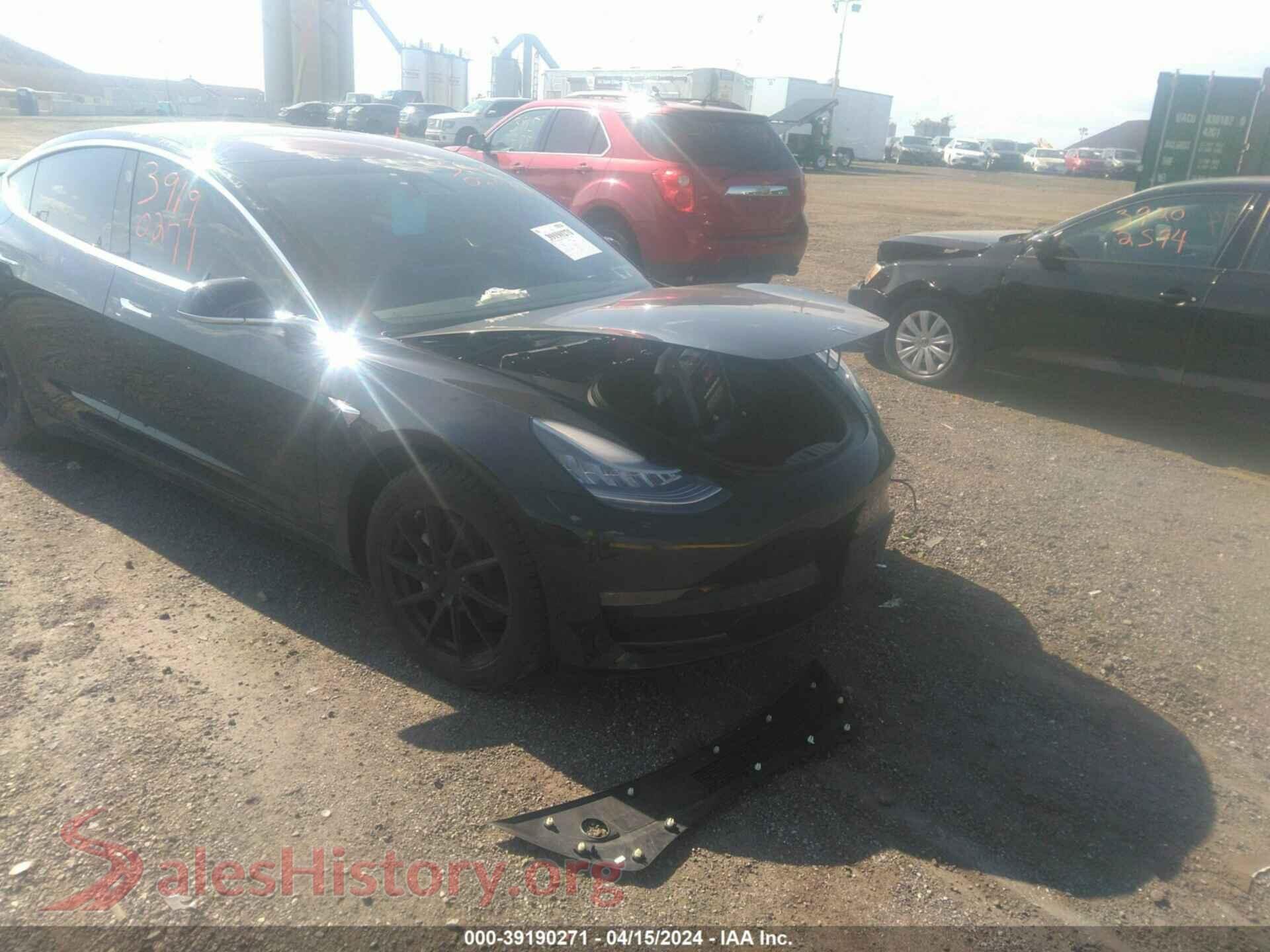 2018 TESLA MODEL 3 — VIN 5YJ3E1EA0JF020712