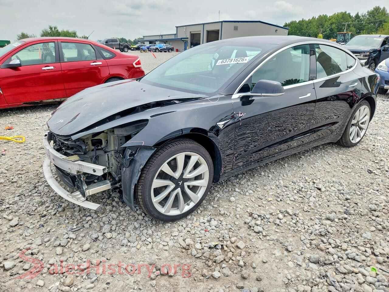 2018 TESLA MODEL 3 — VIN 5YJ3E1EA0JF039132