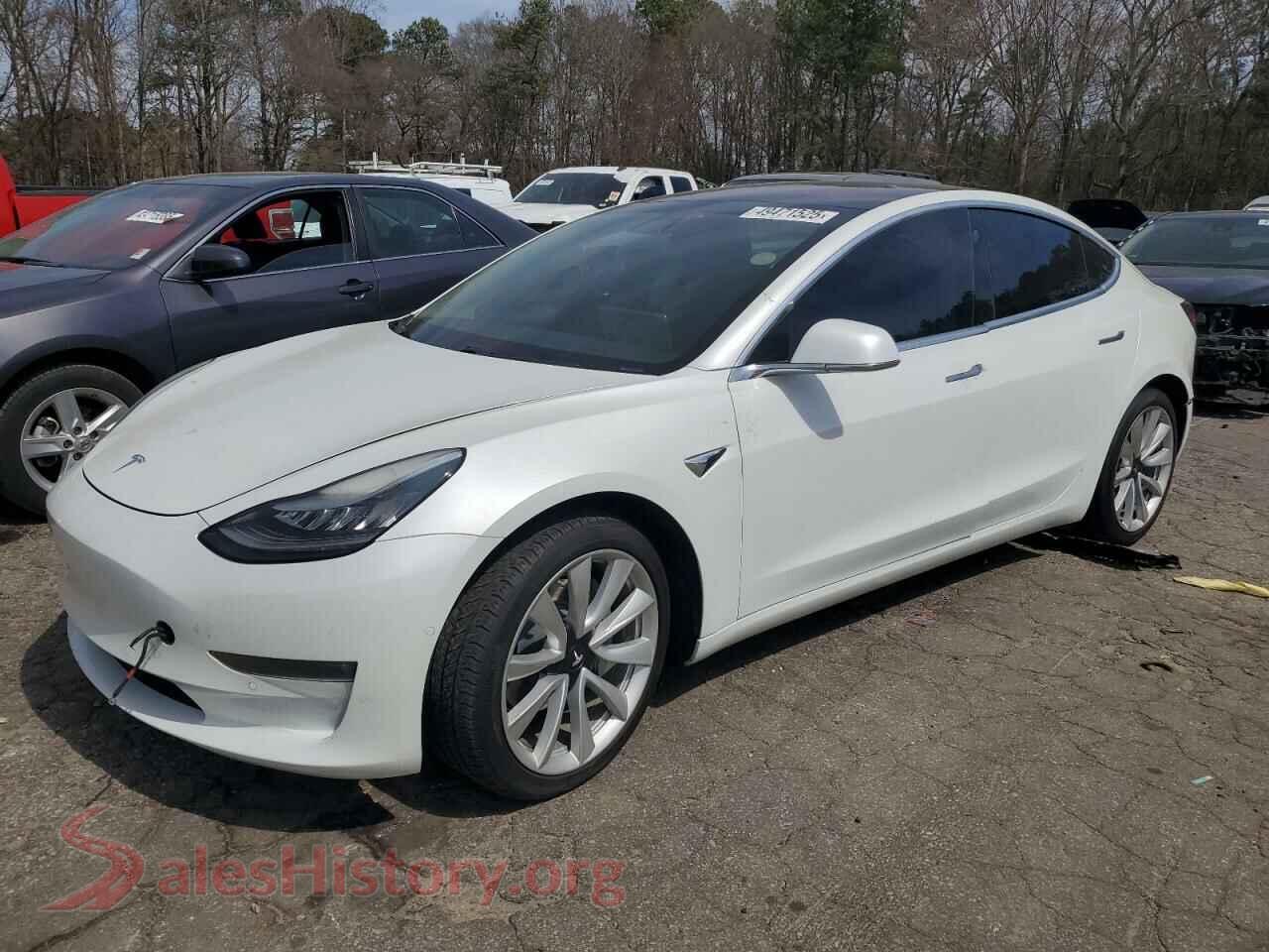 2018 TESLA MODEL 3 — VIN 5YJ3E1EA0JF164891