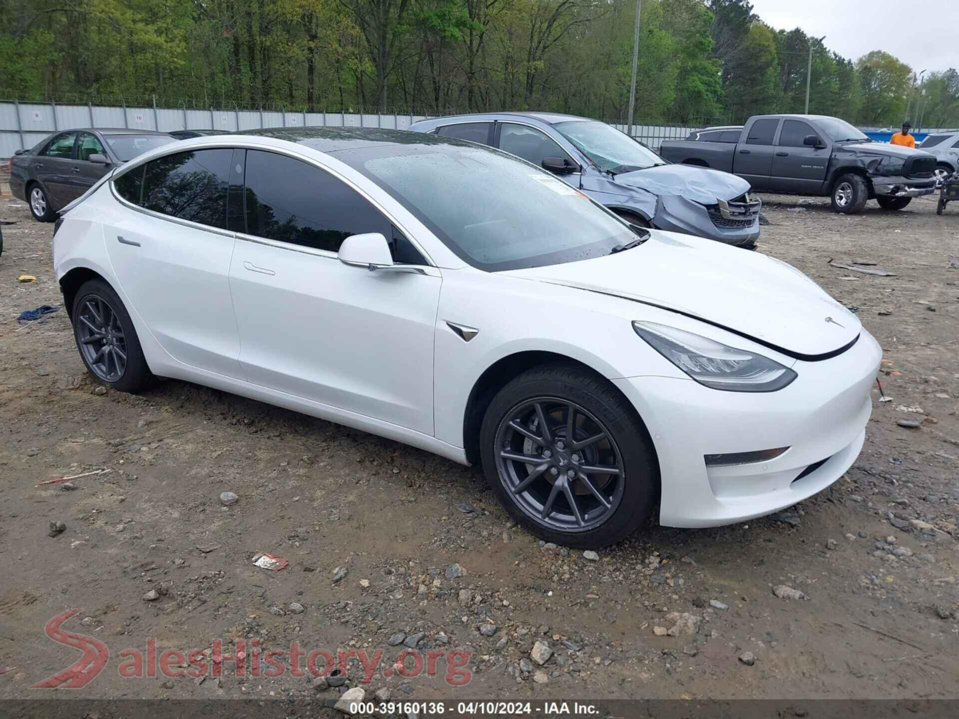 2020 TESLA MODEL 3 — VIN 5YJ3E1EA0LF644917