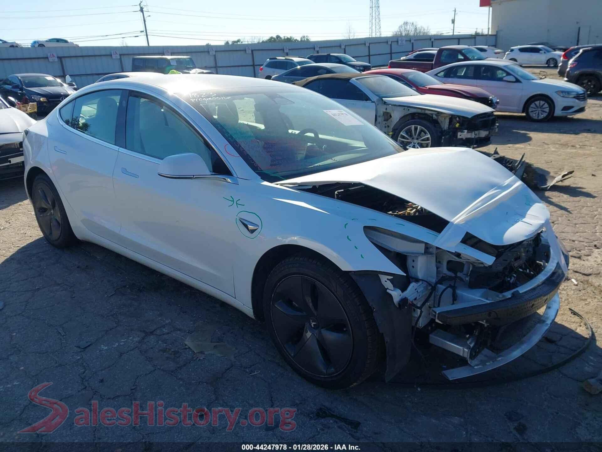 2020 TESLA MODEL 3 — VIN 5YJ3E1EA0LF797880