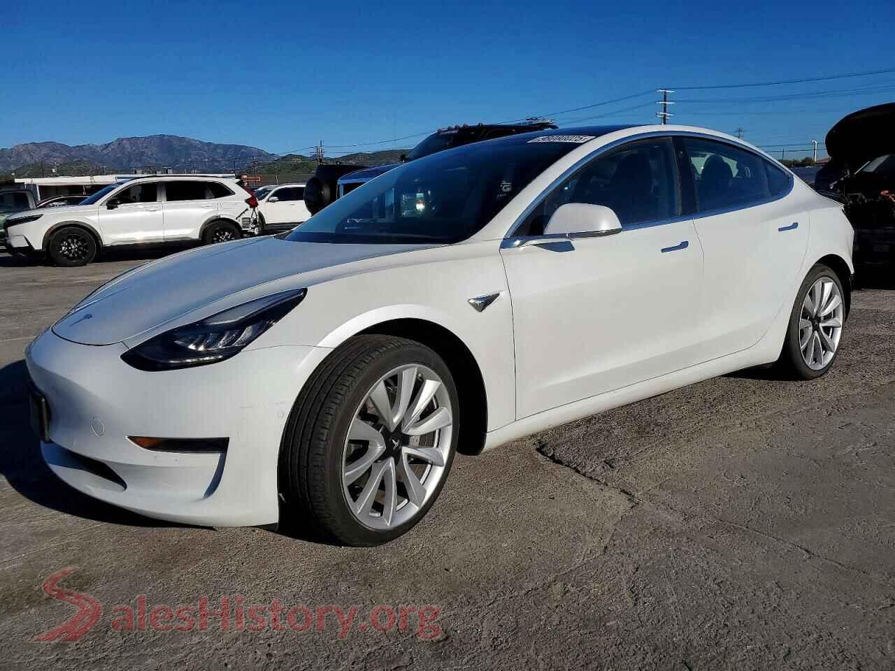 2020 TESLA MODEL 3 — VIN 5YJ3E1EA0LF802477