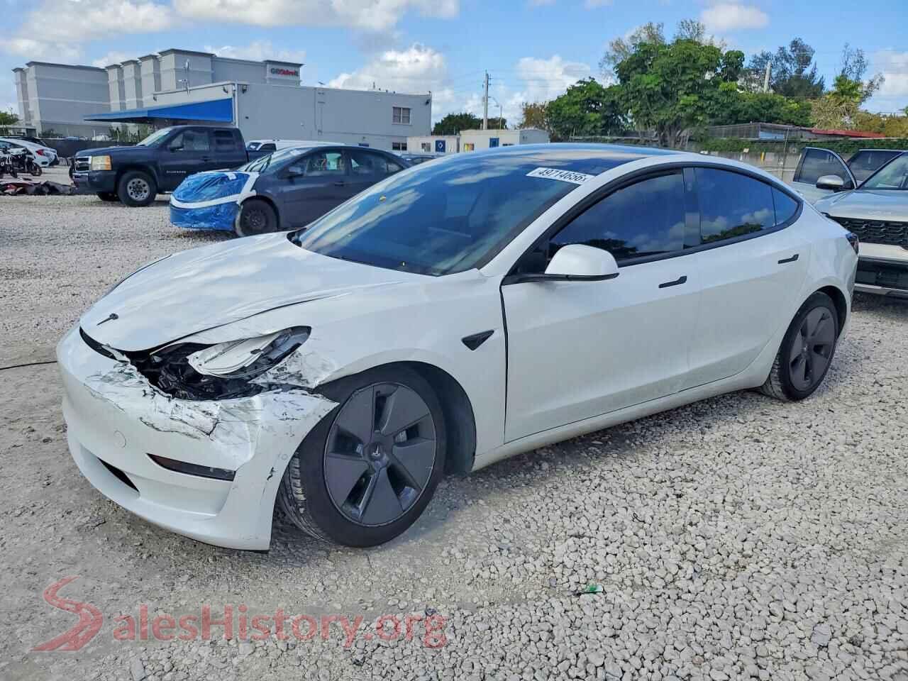 2021 TESLA MODEL 3 — VIN 5YJ3E1EA0MF988586