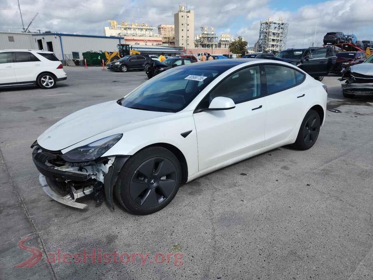 2023 TESLA MODEL 3 — VIN 5YJ3E1EA0PF549859