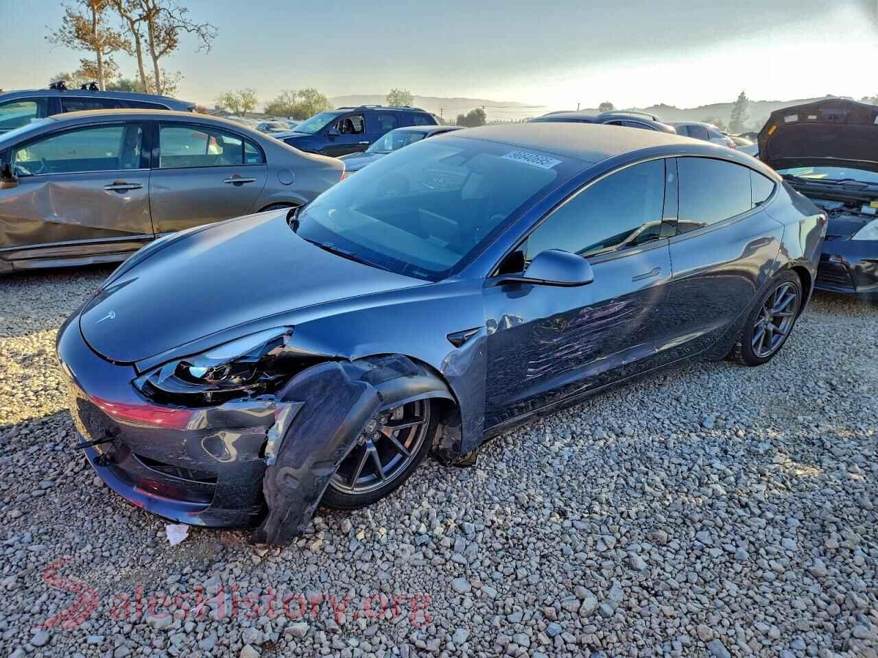 2023 TESLA MODEL 3 — VIN 5YJ3E1EA0PF656037