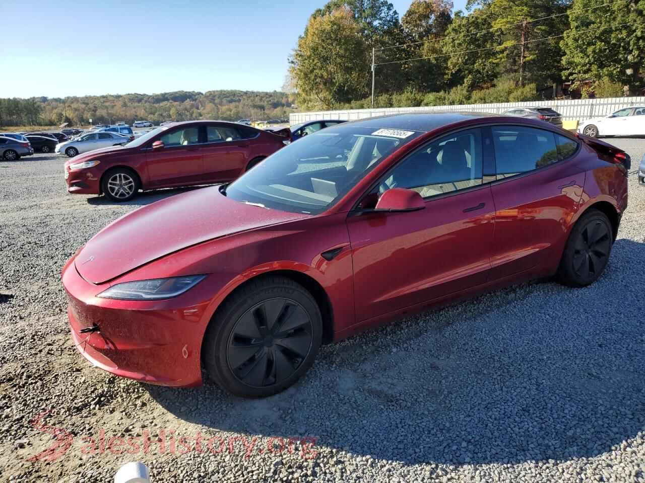 2025 TESLA MODEL 3 — VIN 5YJ3E1EA0SF990805