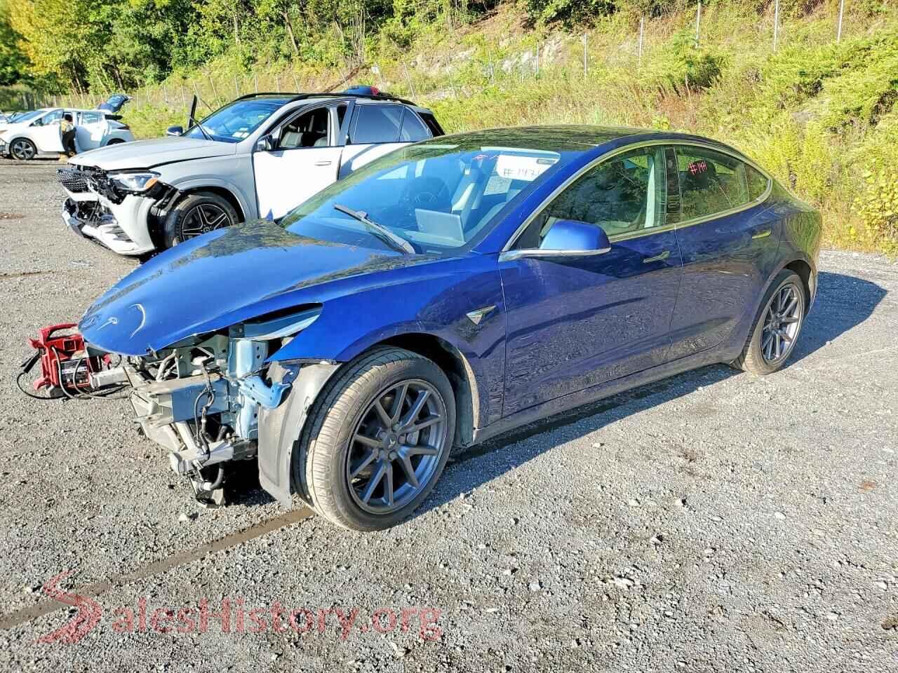 2018 TESLA MODEL 3 — VIN 5YJ3E1EA1JF160204