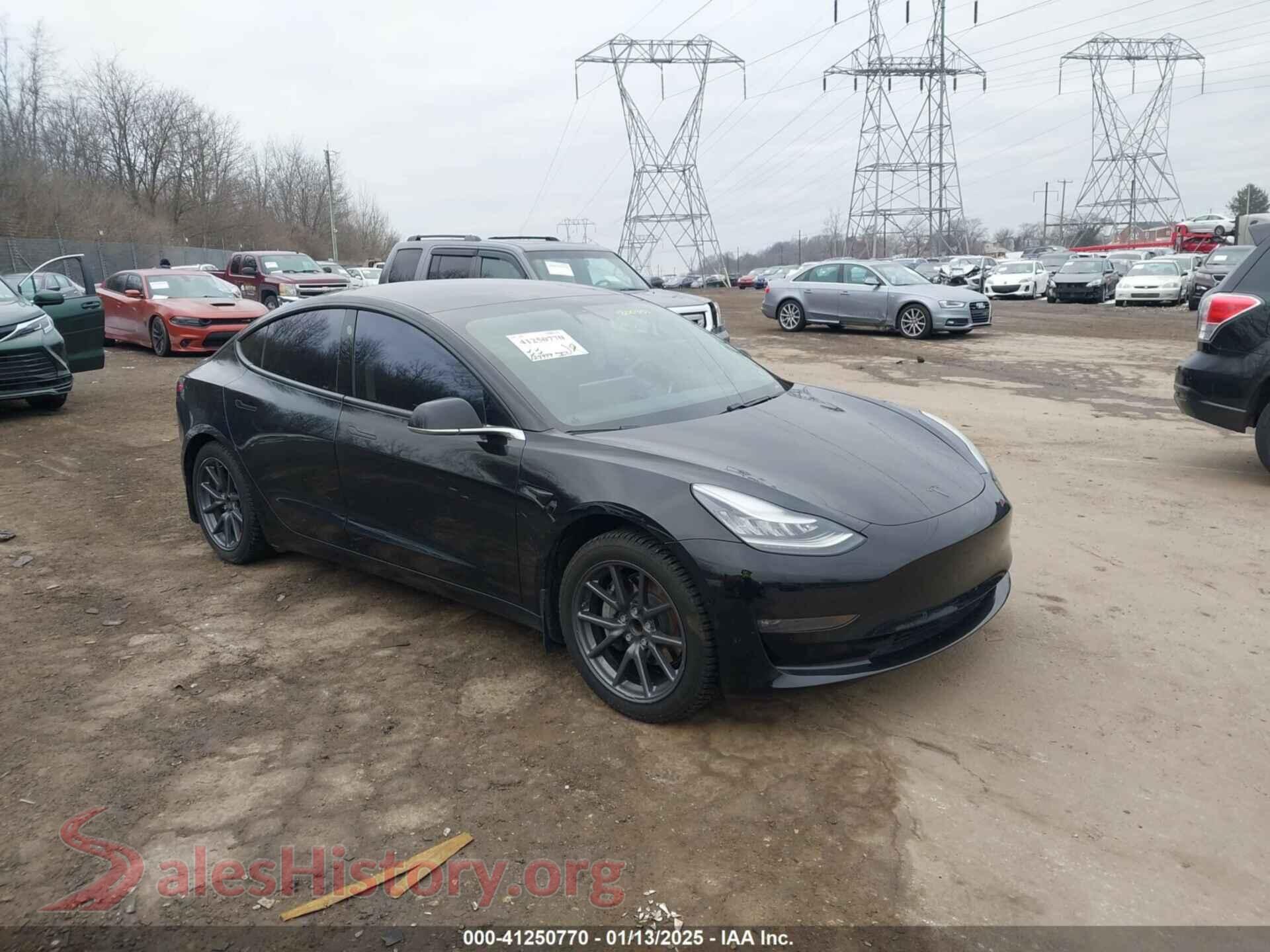2019 TESLA MODEL 3 — VIN 5YJ3E1EA1KF300351