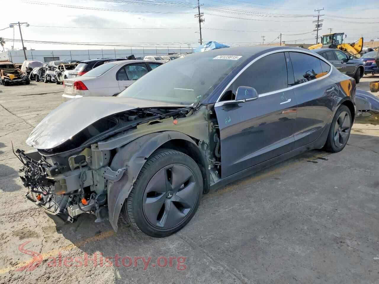 2019 TESLA MODEL 3 — VIN 5YJ3E1EA1KF435345