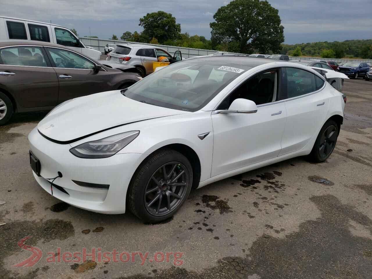 2019 TESLA MODEL 3 — VIN 5YJ3E1EA1KF483637