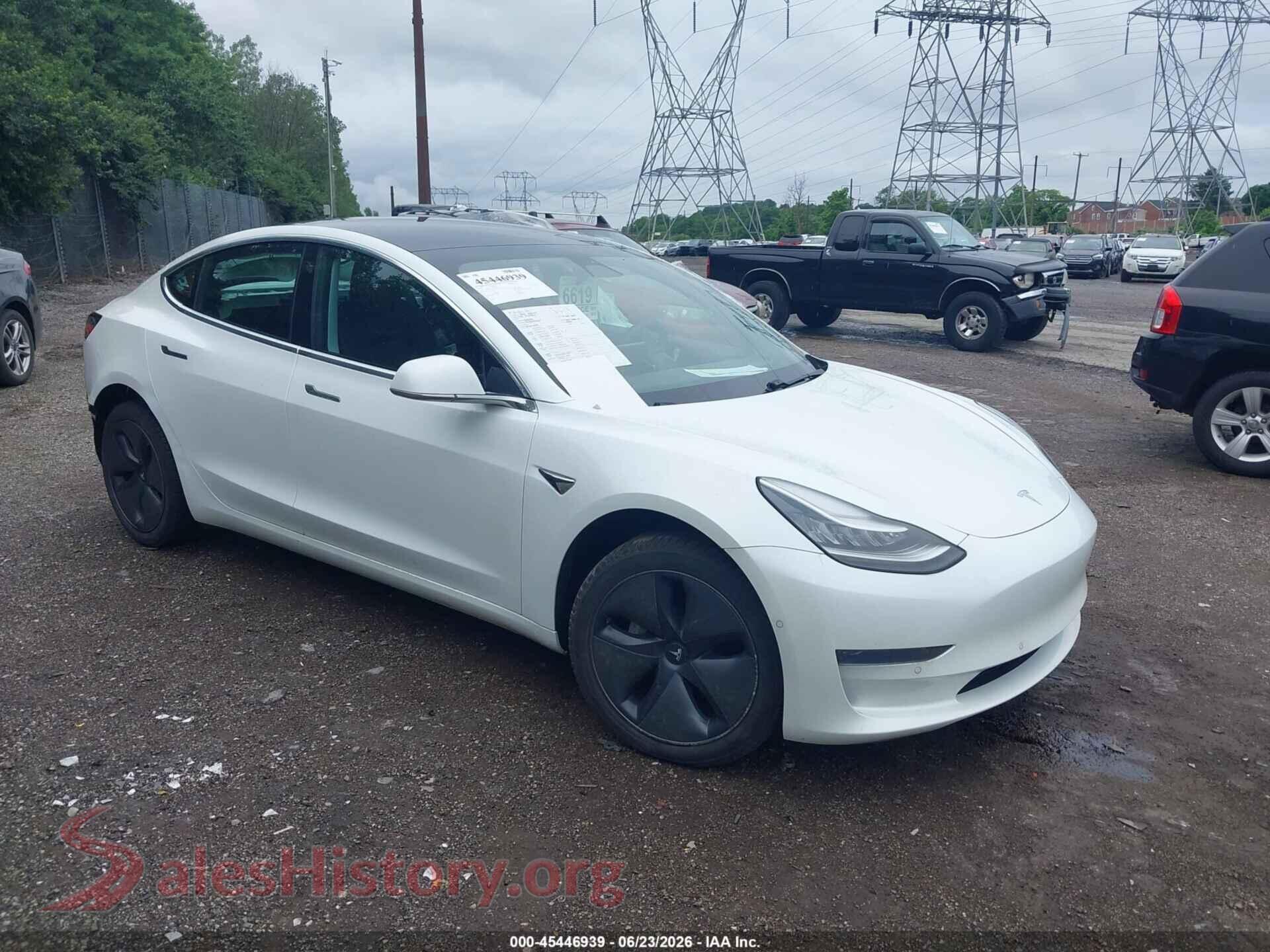 2020 TESLA MODEL 3 — VIN 5YJ3E1EA1LF612879