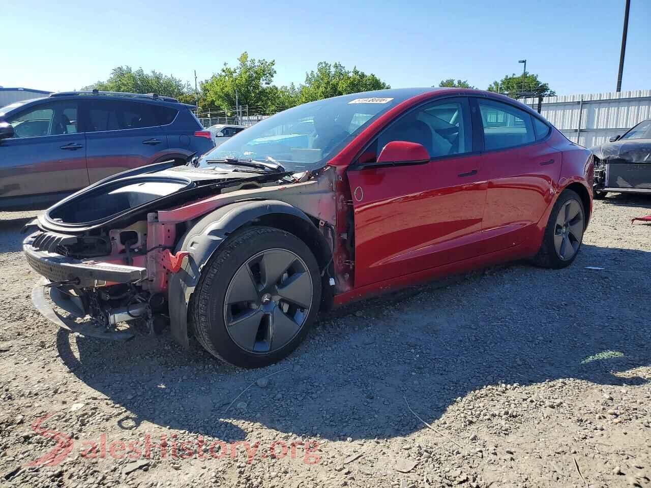 2023 TESLA MODEL 3 — VIN 5YJ3E1EA1PF598147