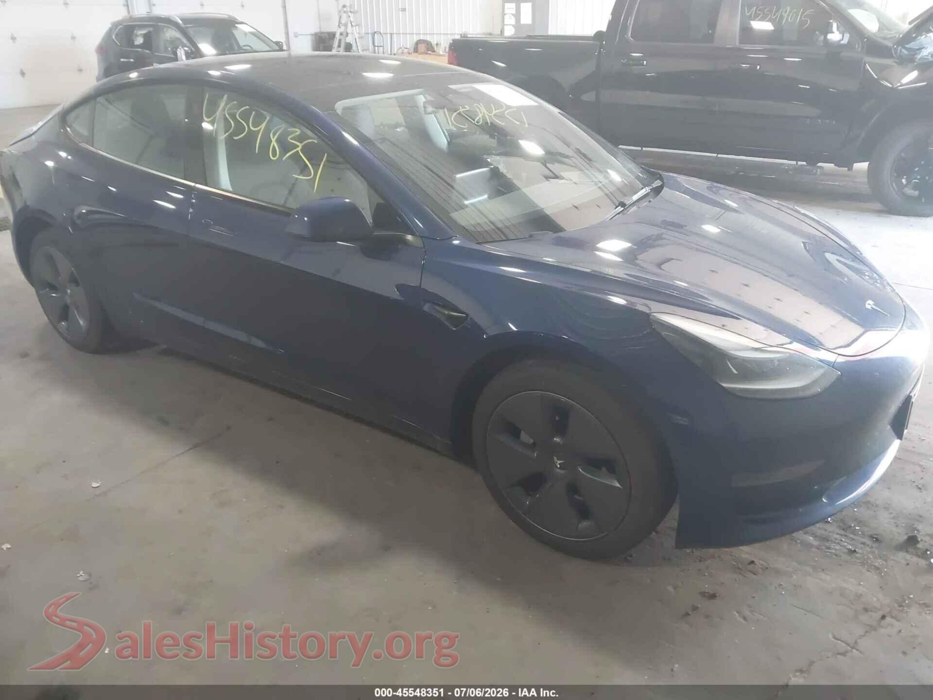 2023 TESLA MODEL 3 — VIN 5YJ3E1EA1PF652708