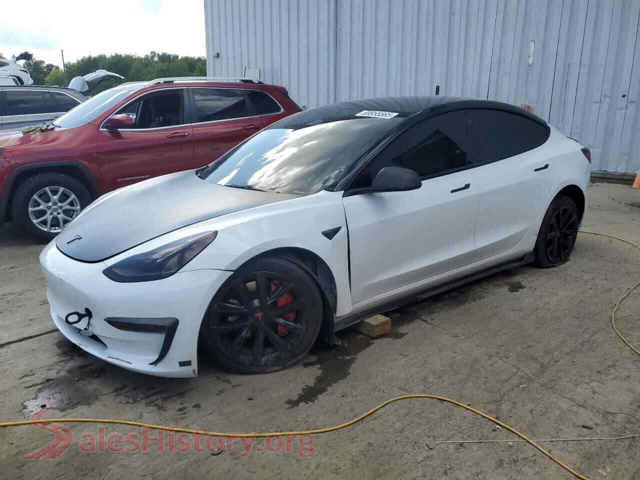 2023 TESLA MODEL 3 — VIN 5YJ3E1EA1PF678256