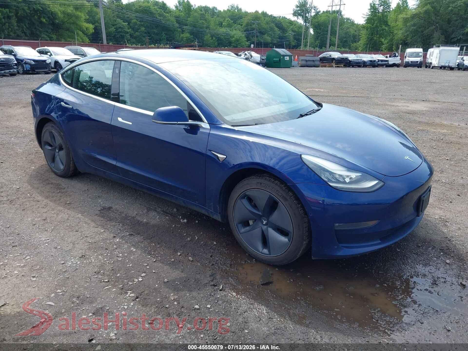 2018 TESLA MODEL 3 — VIN 5YJ3E1EA2JF078014