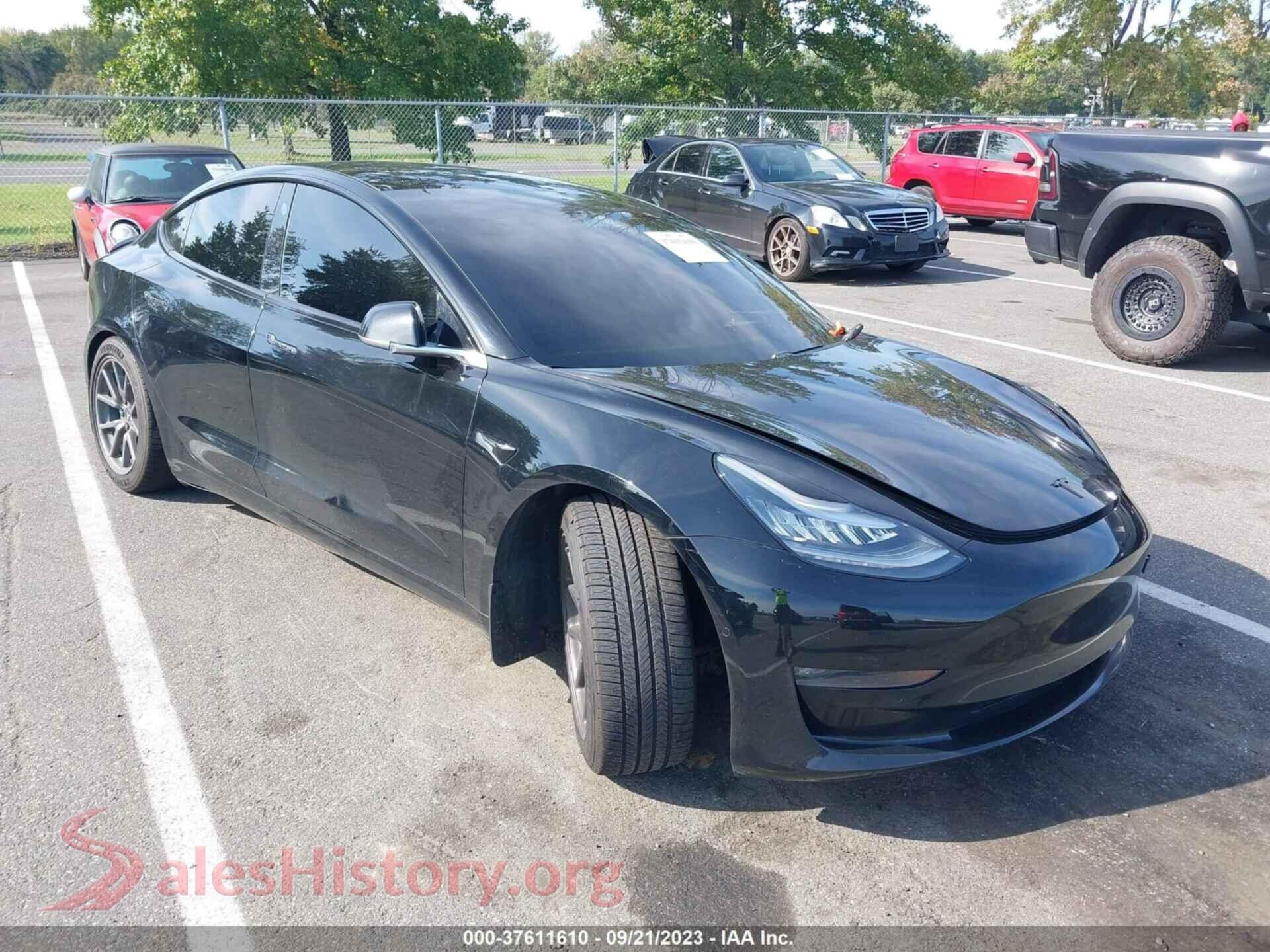 2019 TESLA MODEL 3 — VIN 5YJ3E1EA2KF317014