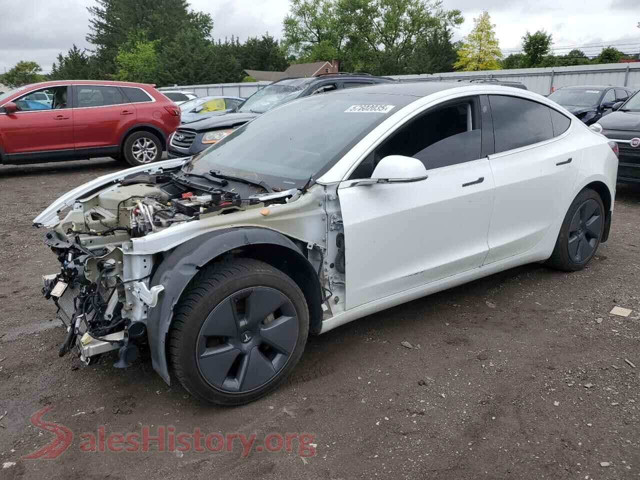 2019 TESLA MODEL 3 — VIN 5YJ3E1EA2KF464627