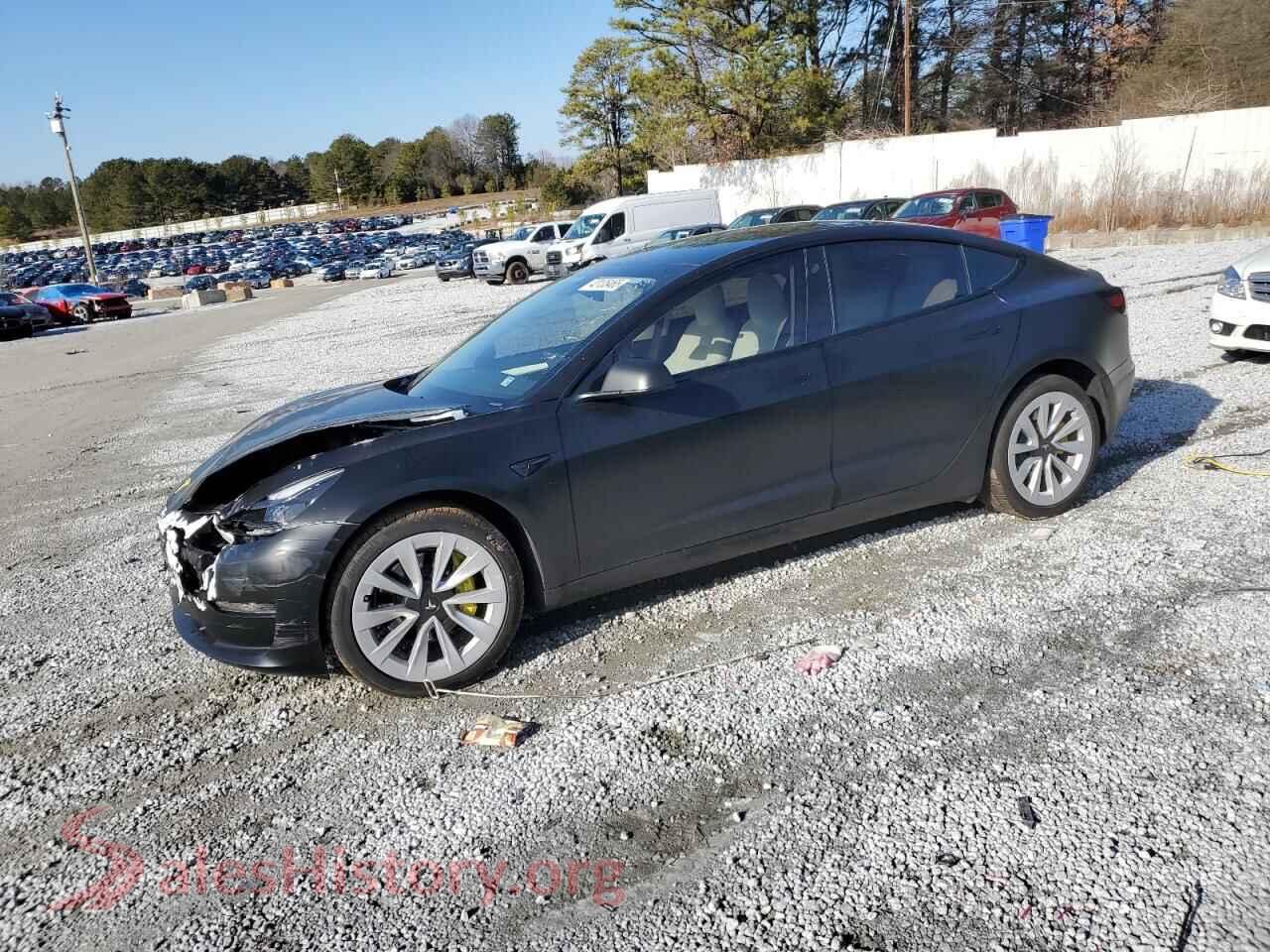 2021 TESLA MODEL 3 — VIN 5YJ3E1EA2MF030758