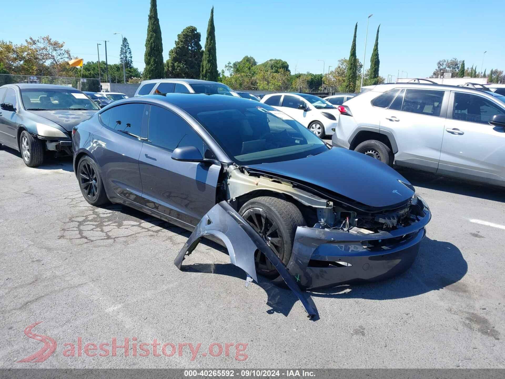 2021 TESLA MODEL 3 — VIN 5YJ3E1EA2MF995975
