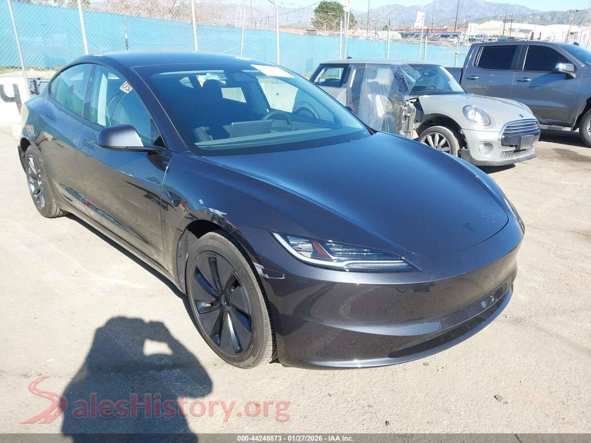 2026 TESLA MODEL 3 — VIN 5YJ3E1EA2TF116215