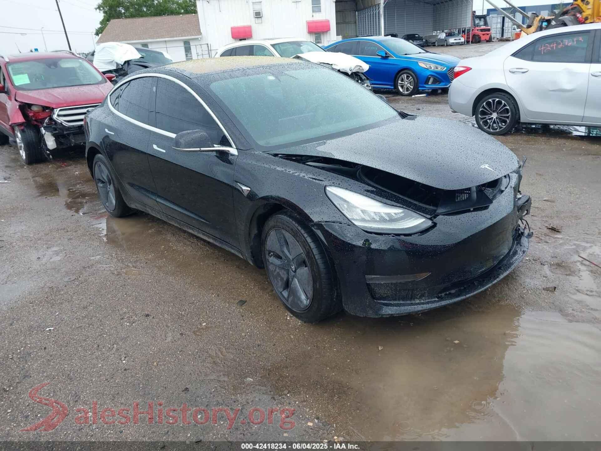2019 TESLA MODEL 3 — VIN 5YJ3E1EA3KF297565