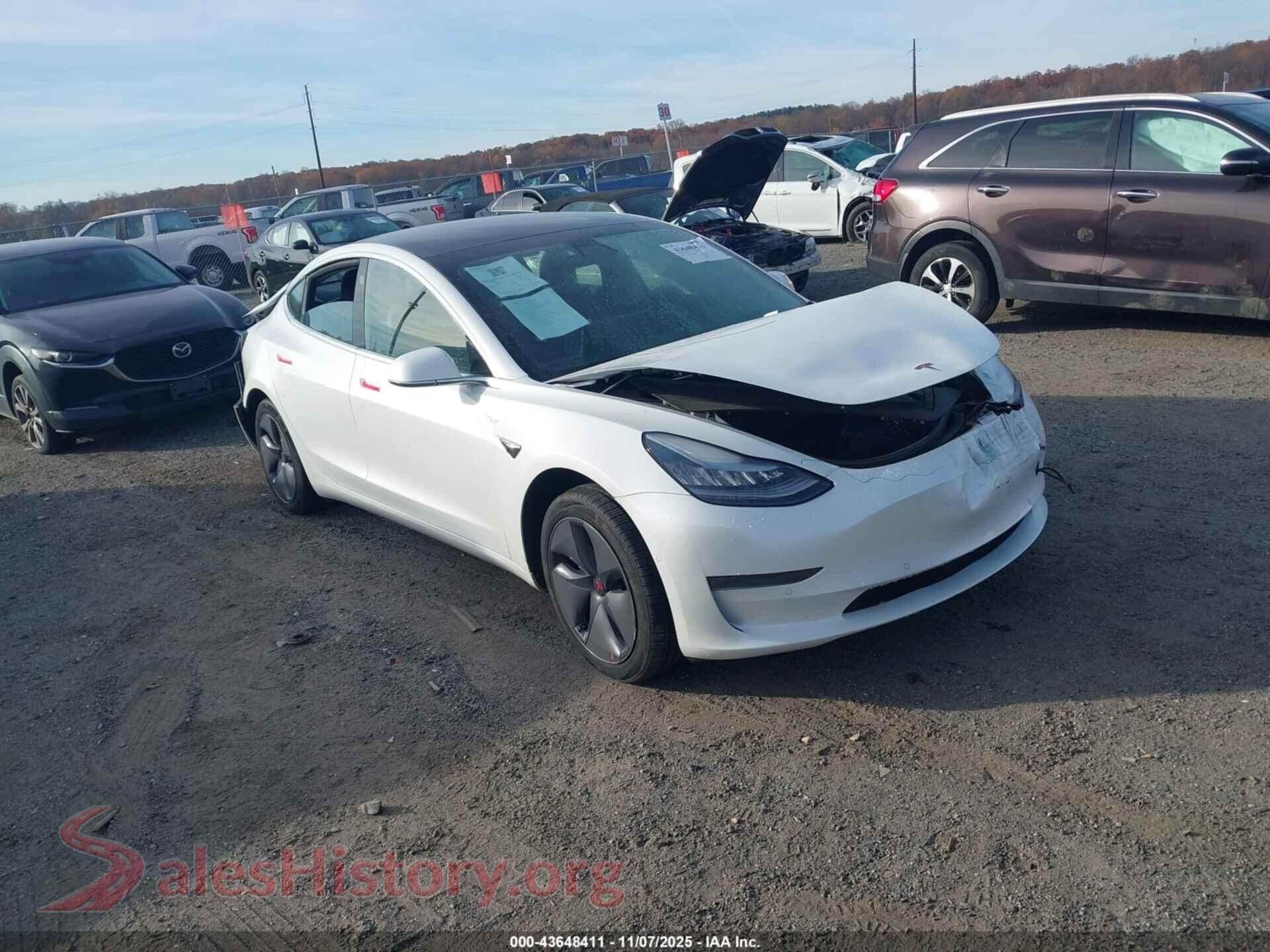 2020 TESLA MODEL 3 — VIN 5YJ3E1EA3LF612799