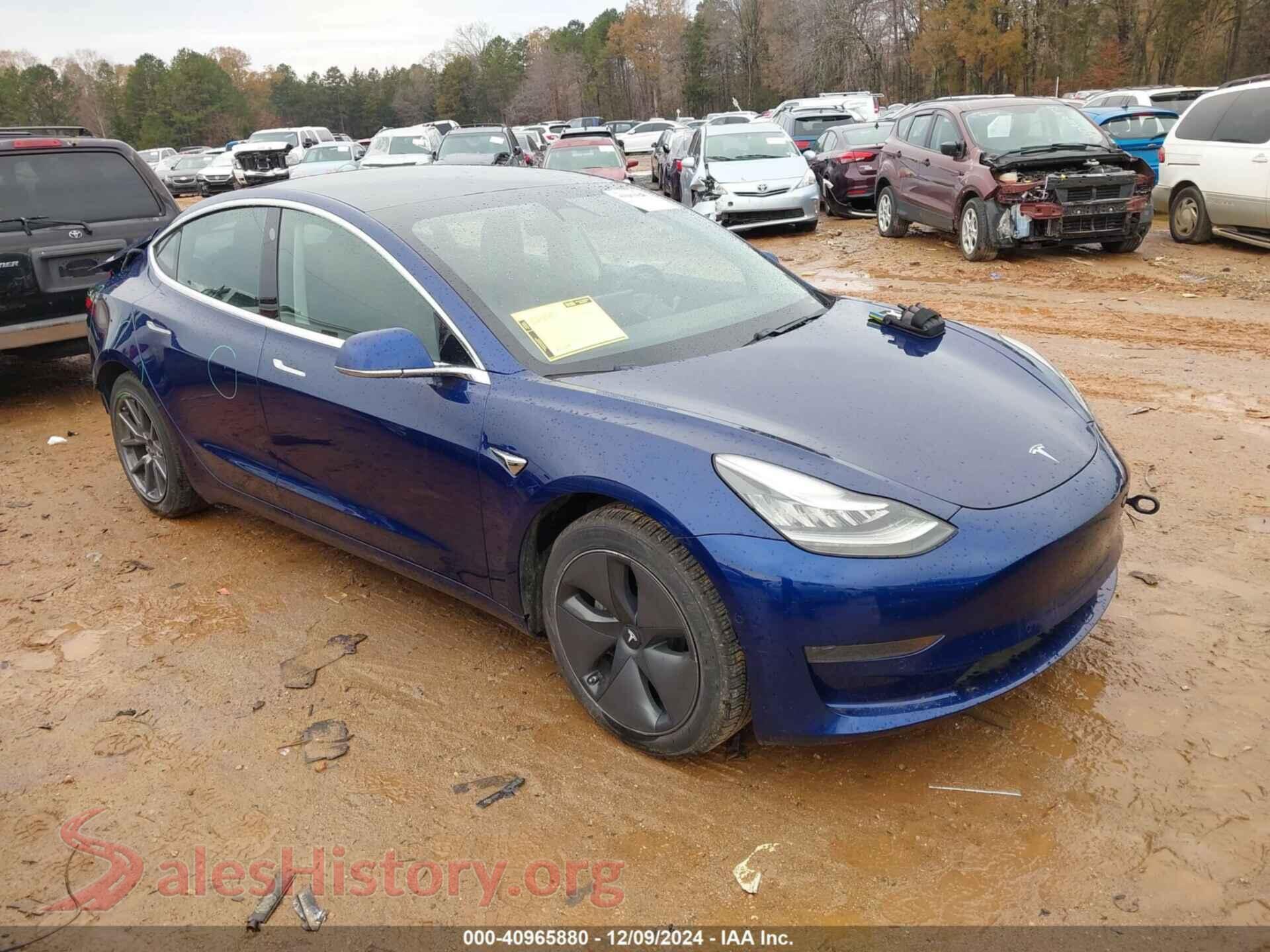 2020 TESLA MODEL 3 — VIN 5YJ3E1EA3LF796898