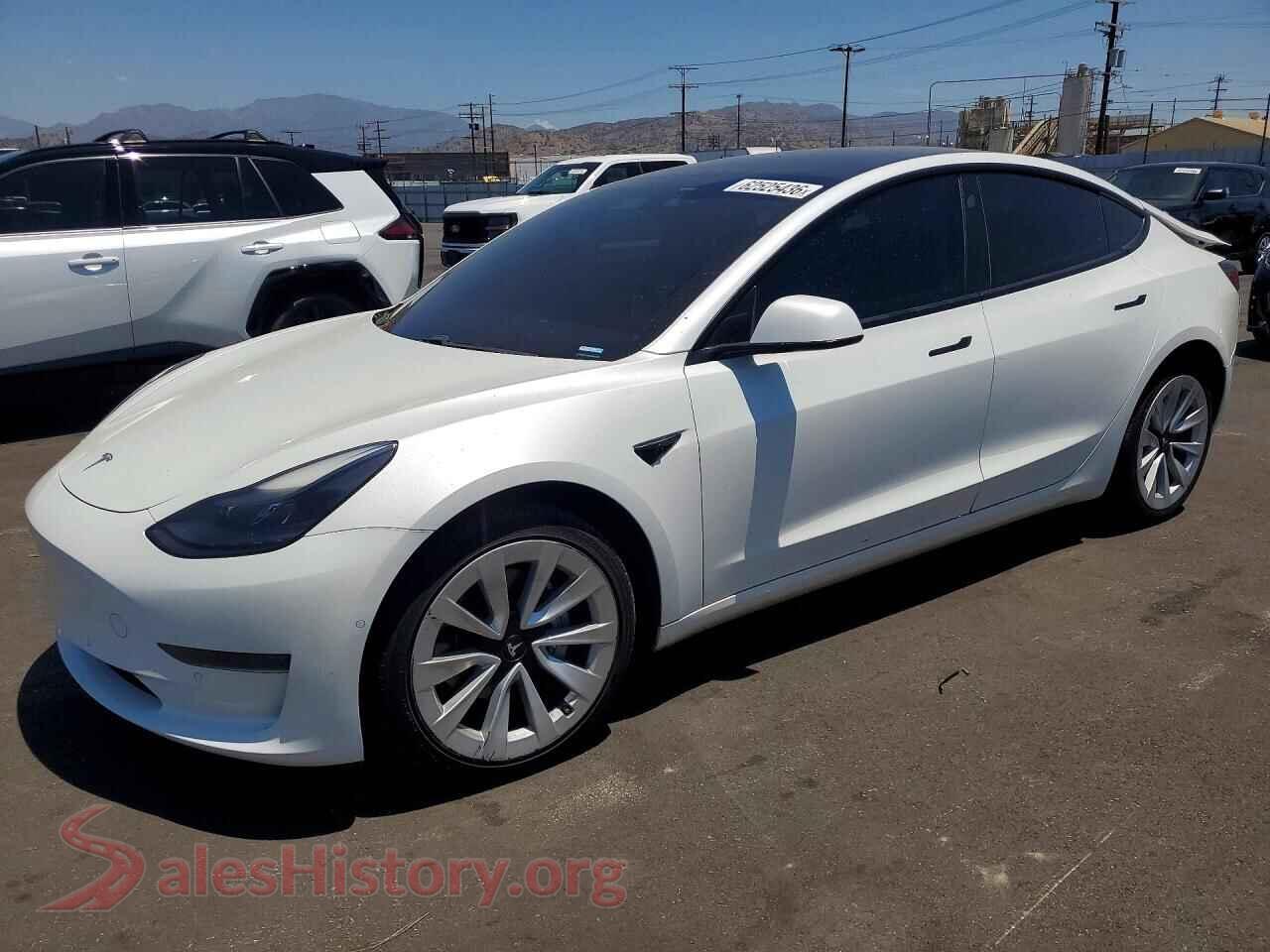 2021 TESLA MODEL 3 — VIN 5YJ3E1EA3MF017856