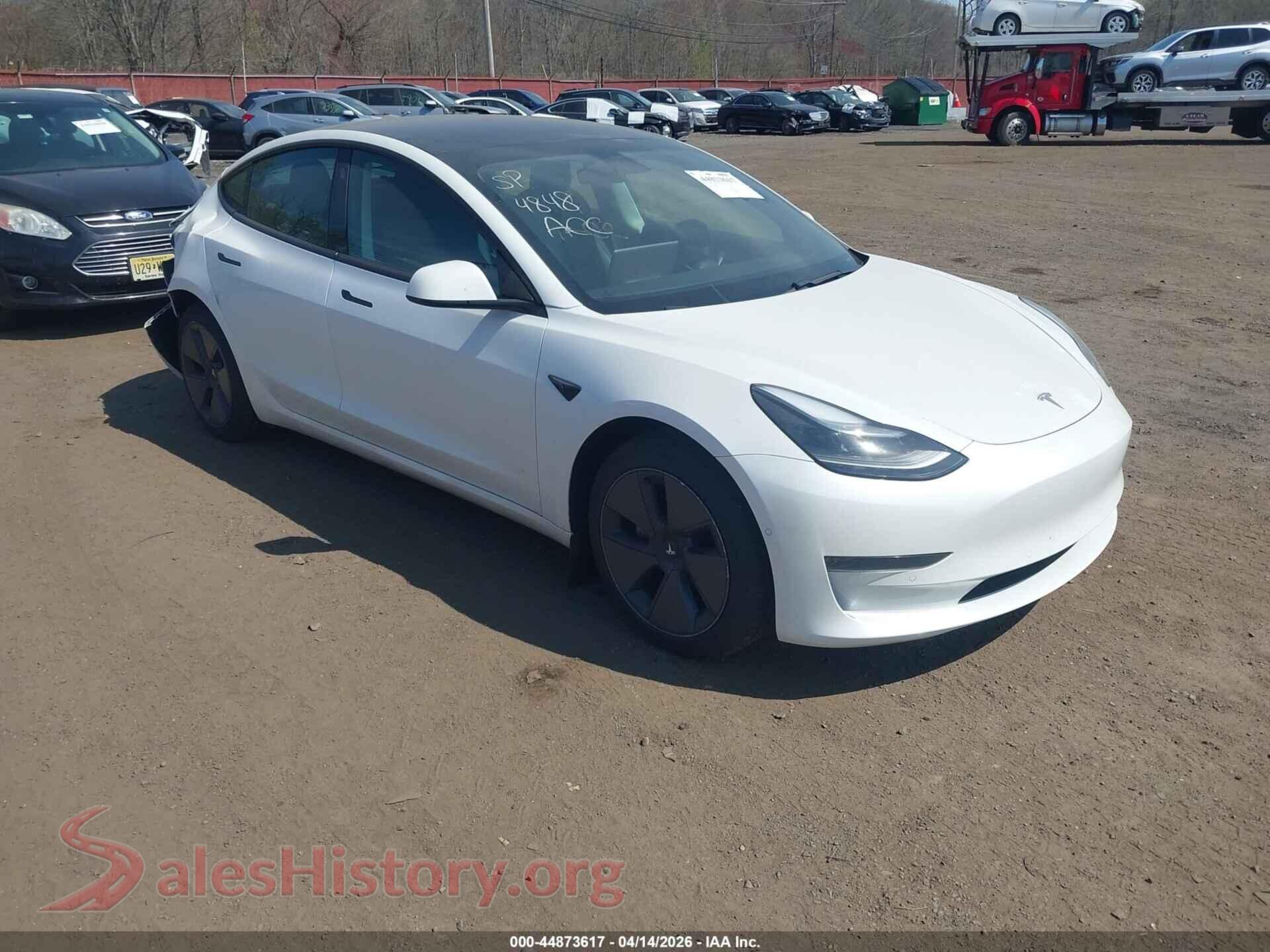2021 TESLA MODEL 3 — VIN 5YJ3E1EA3MF048024