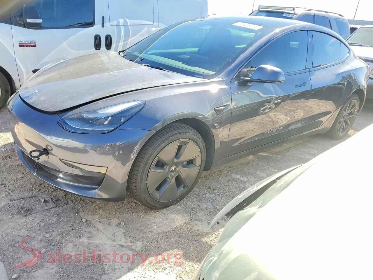2021 TESLA MODEL 3 — VIN 5YJ3E1EA3MF096378