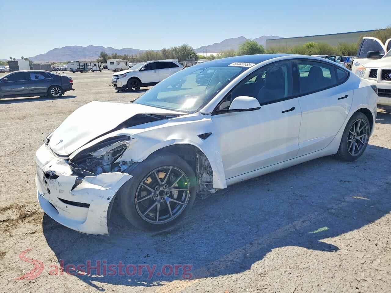 2022 TESLA MODEL 3 — VIN 5YJ3E1EA3NF113455