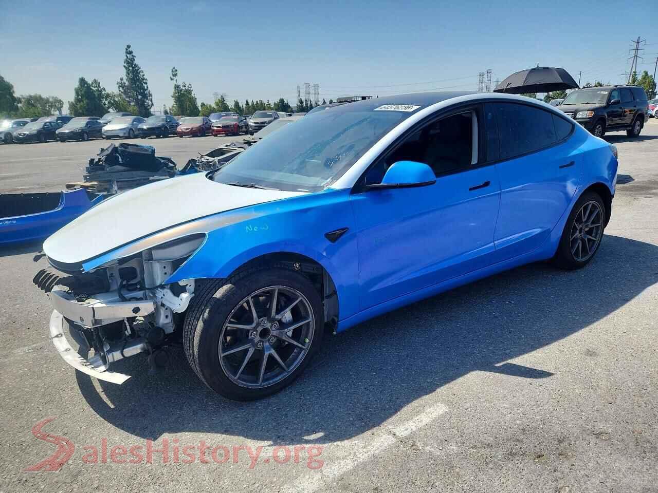 2023 TESLA MODEL 3 — VIN 5YJ3E1EA3PF414004