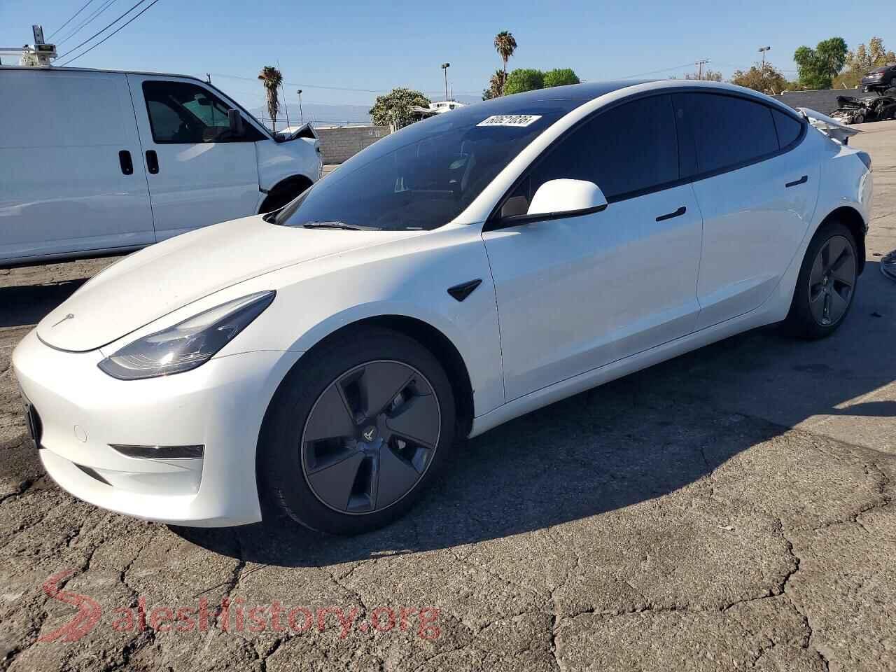 2023 TESLA MODEL 3 — VIN 5YJ3E1EA3PF489284
