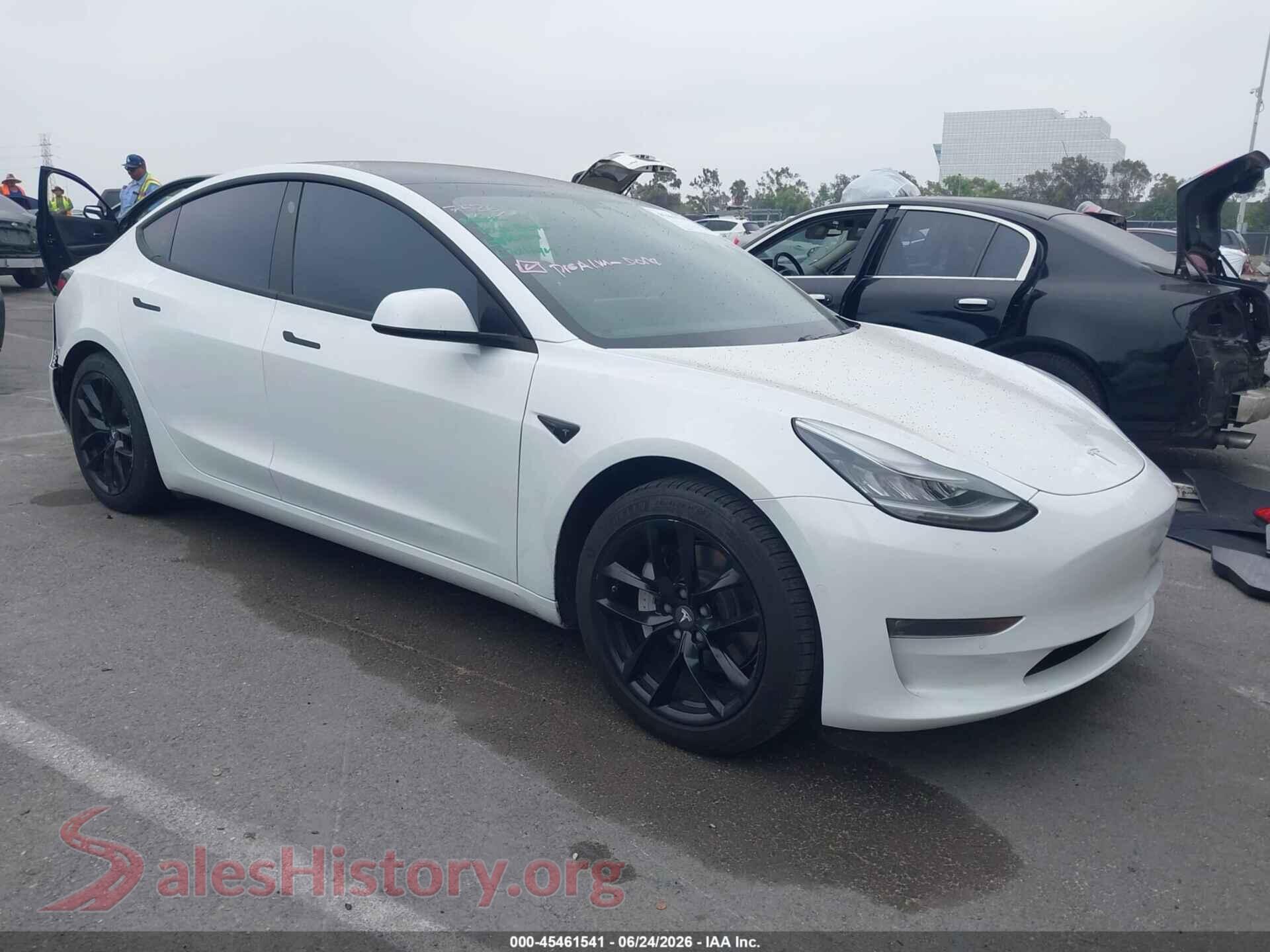 2018 TESLA MODEL 3 — VIN 5YJ3E1EA4JF062560
