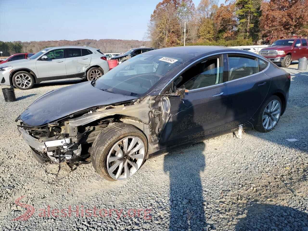 2018 TESLA MODEL 3 — VIN 5YJ3E1EA4JF163002