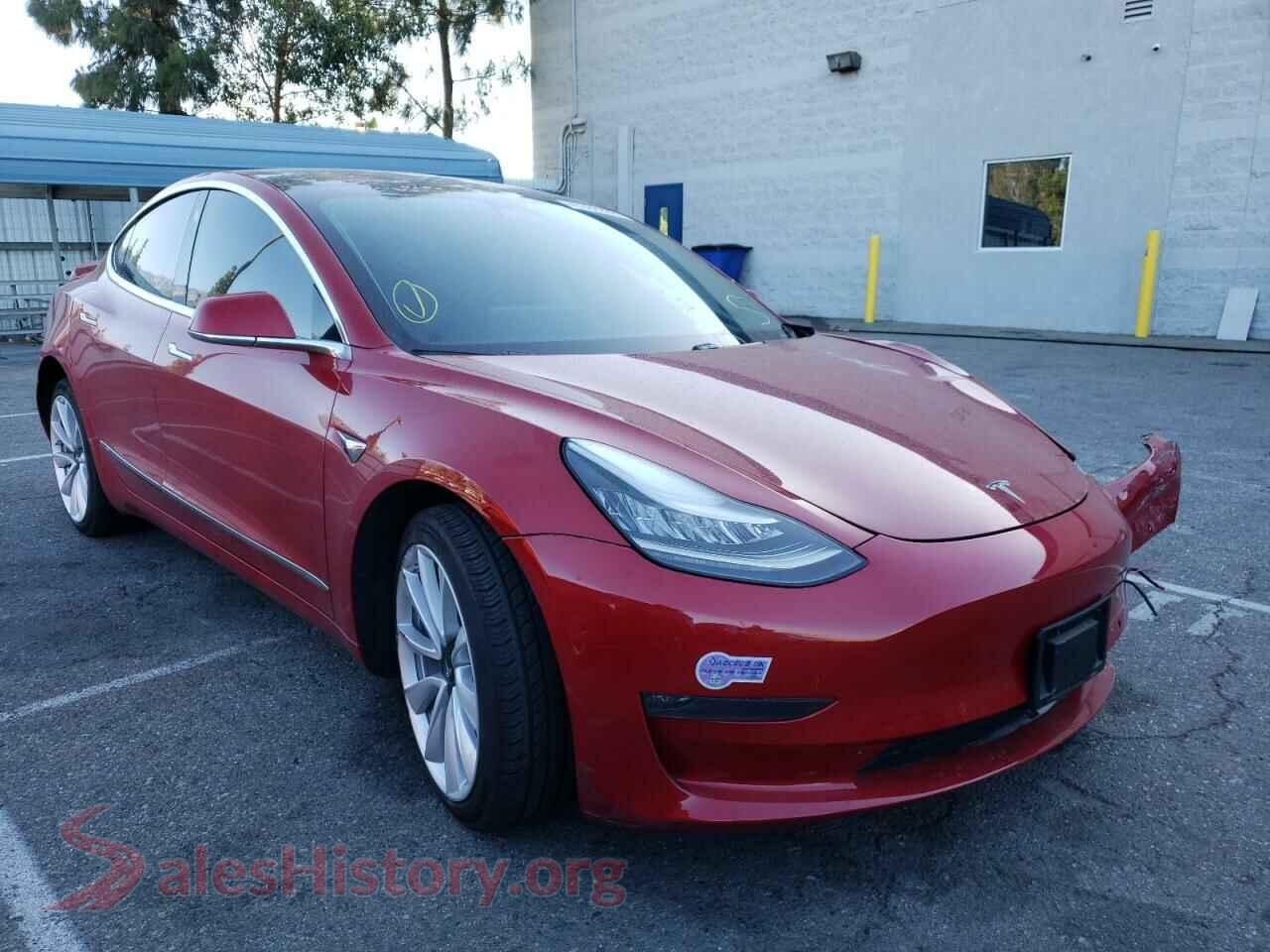 2019 TESLA MODEL 3 — VIN 5YJ3E1EA4KF301073