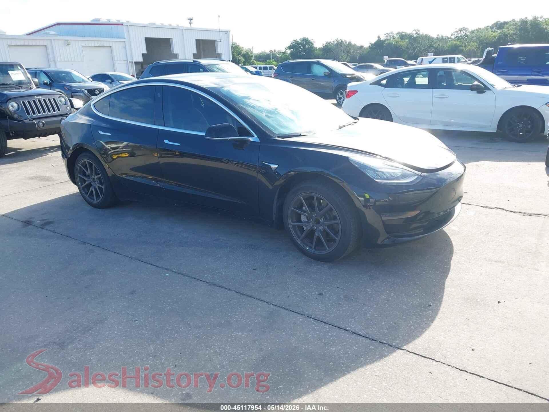 2020 TESLA MODEL 3 — VIN 5YJ3E1EA4LF736547