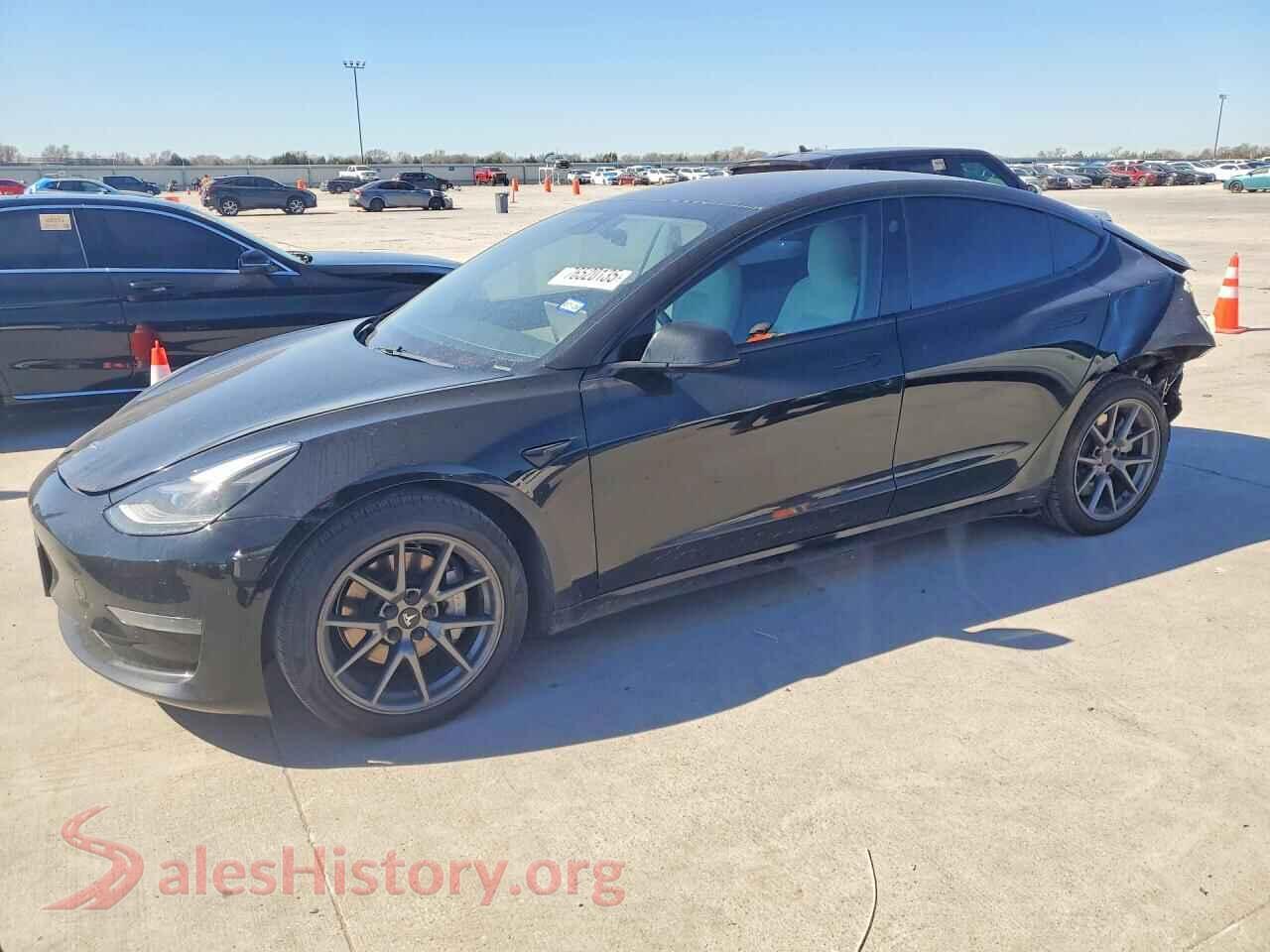 2021 TESLA MODEL 3 — VIN 5YJ3E1EA4MF941593