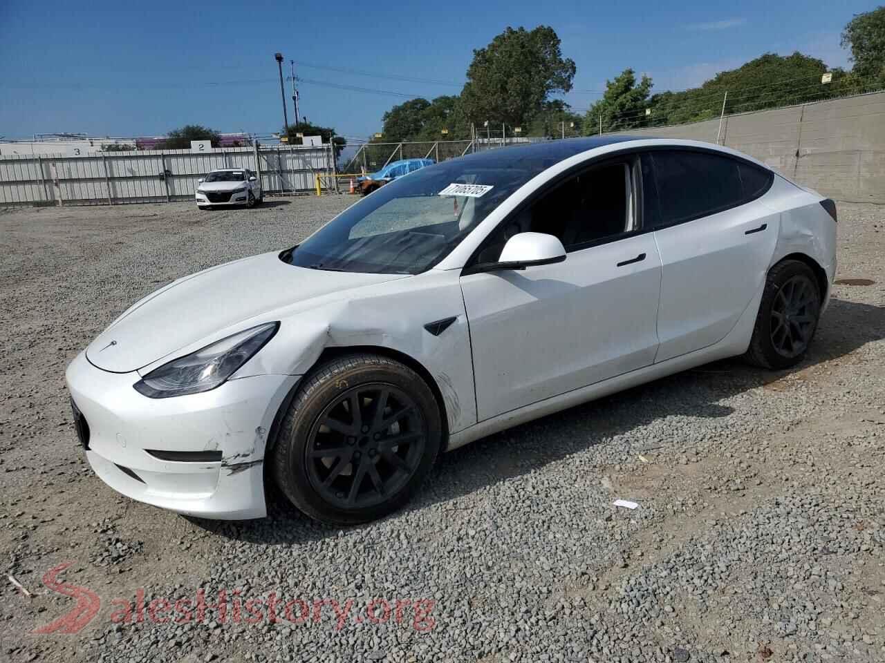 2021 TESLA MODEL 3 — VIN 5YJ3E1EA4MF991619