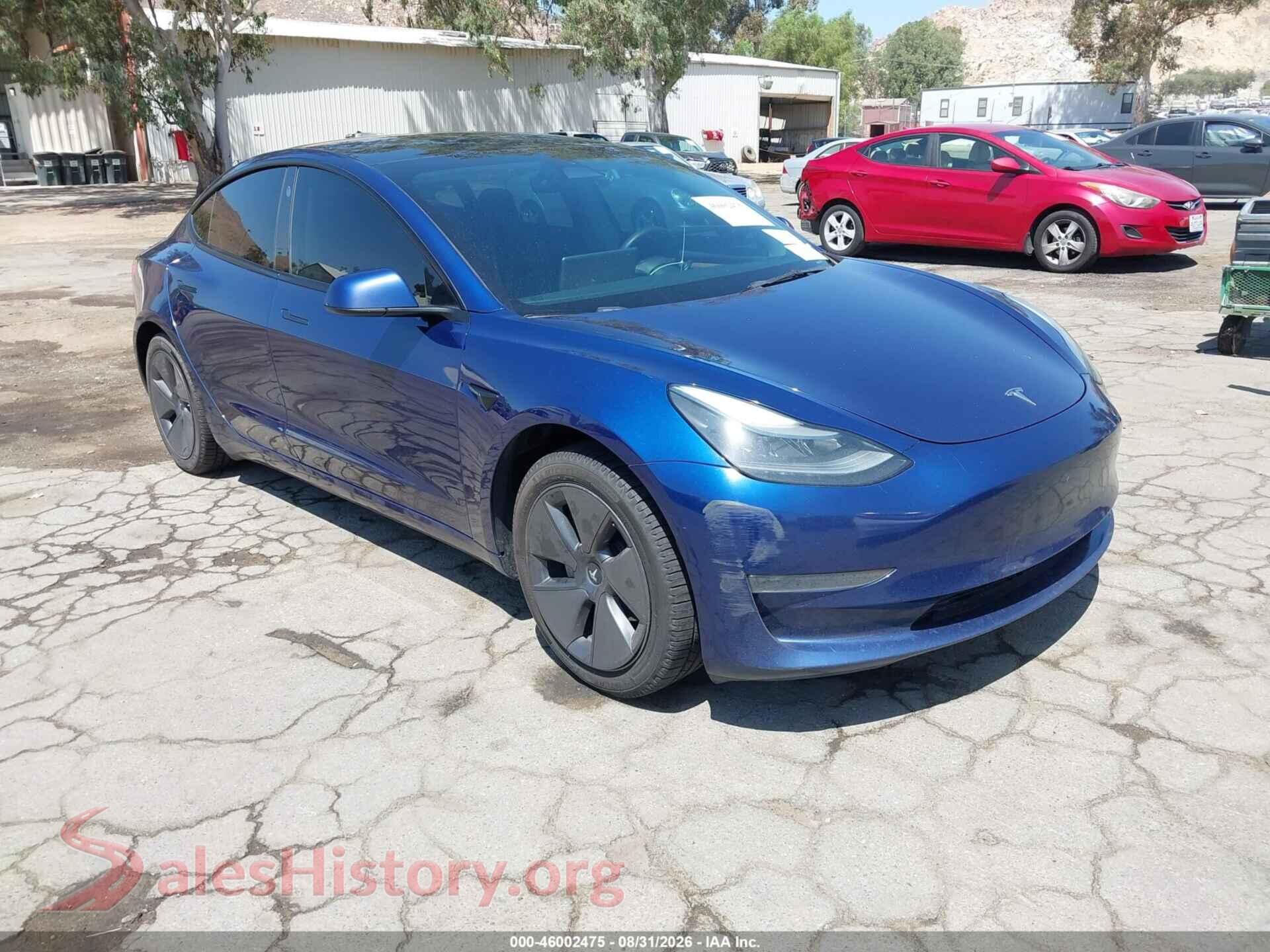 2023 TESLA MODEL 3 — VIN 5YJ3E1EA4PF425223