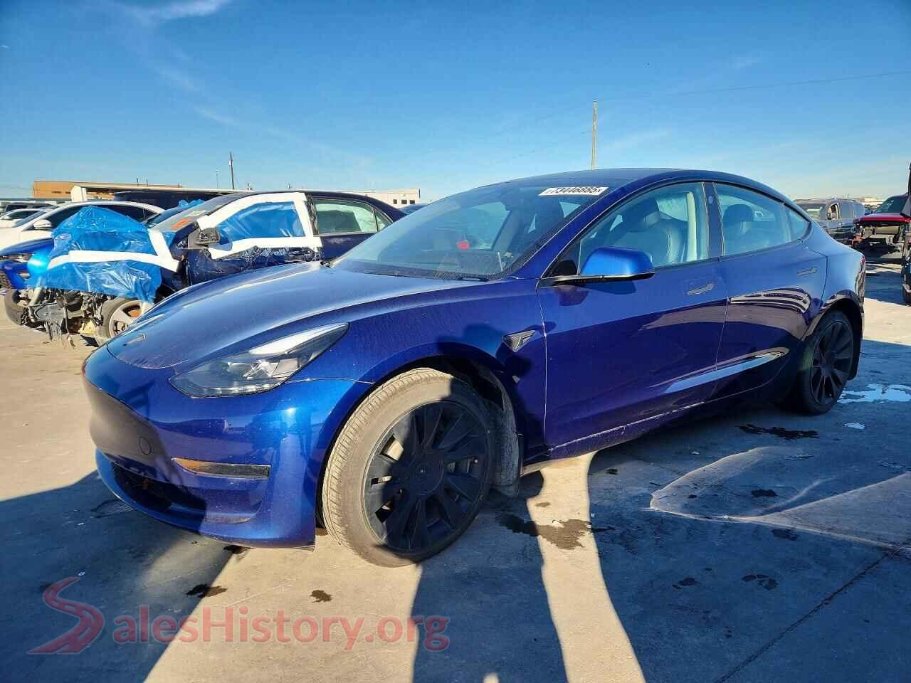 2023 TESLA MODEL 3 — VIN 5YJ3E1EA4PF481548