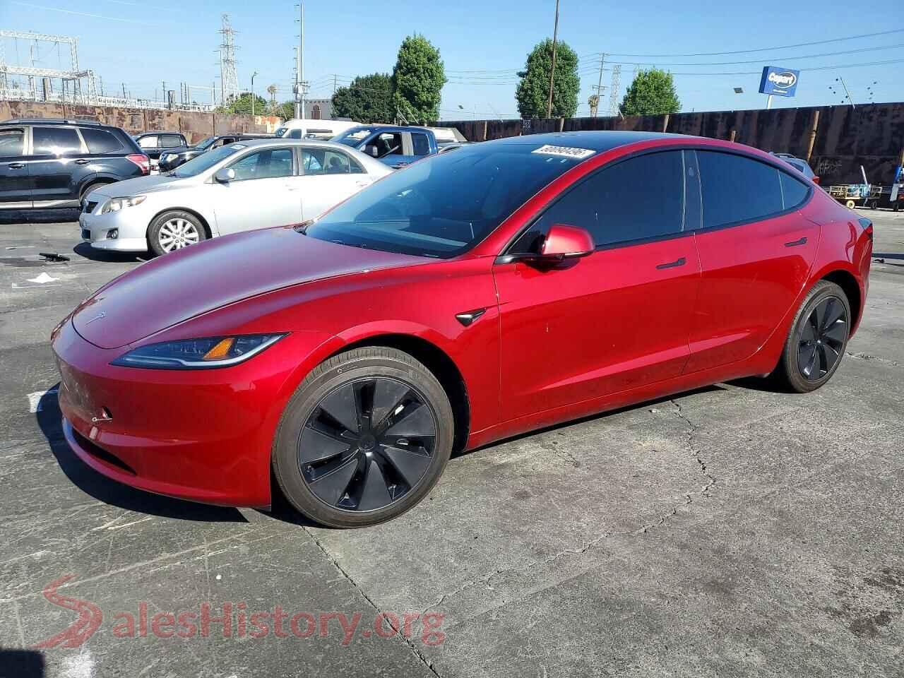 2024 TESLA MODEL 3 — VIN 5YJ3E1EA4RF748836
