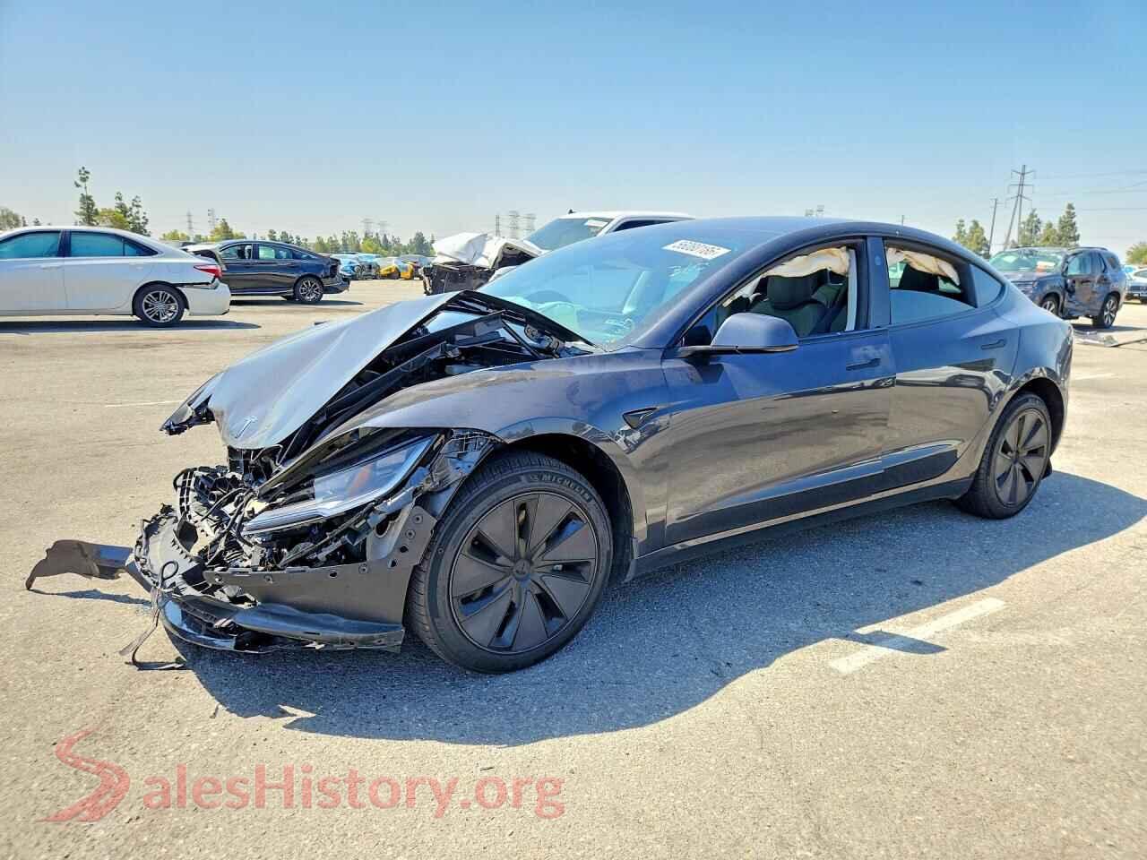 2025 TESLA MODEL 3 — VIN 5YJ3E1EA4SF988846