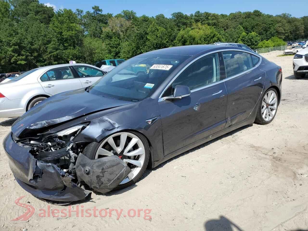 2018 TESLA MODEL 3 — VIN 5YJ3E1EA5JF024142