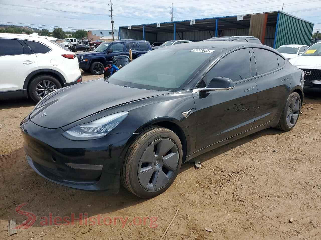 2019 TESLA MODEL 3 — VIN 5YJ3E1EA5KF324037