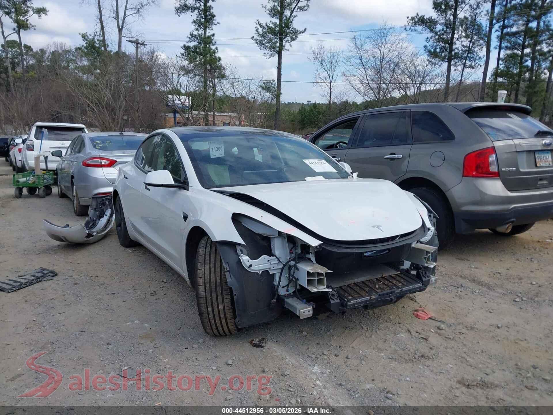 2021 TESLA MODEL 3 — VIN 5YJ3E1EA5MF923426