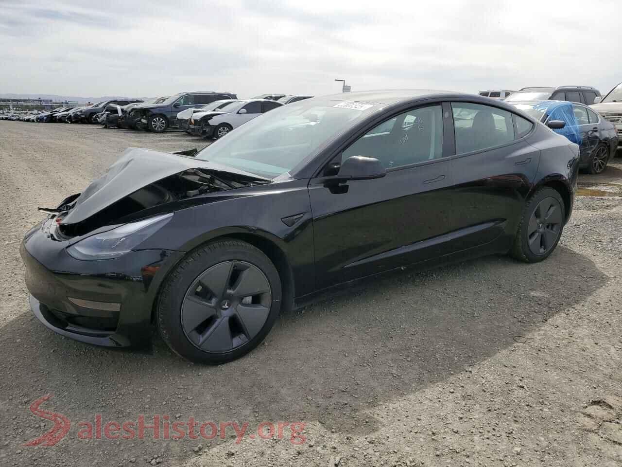 2022 TESLA MODEL 3 — VIN 5YJ3E1EA5NF289259