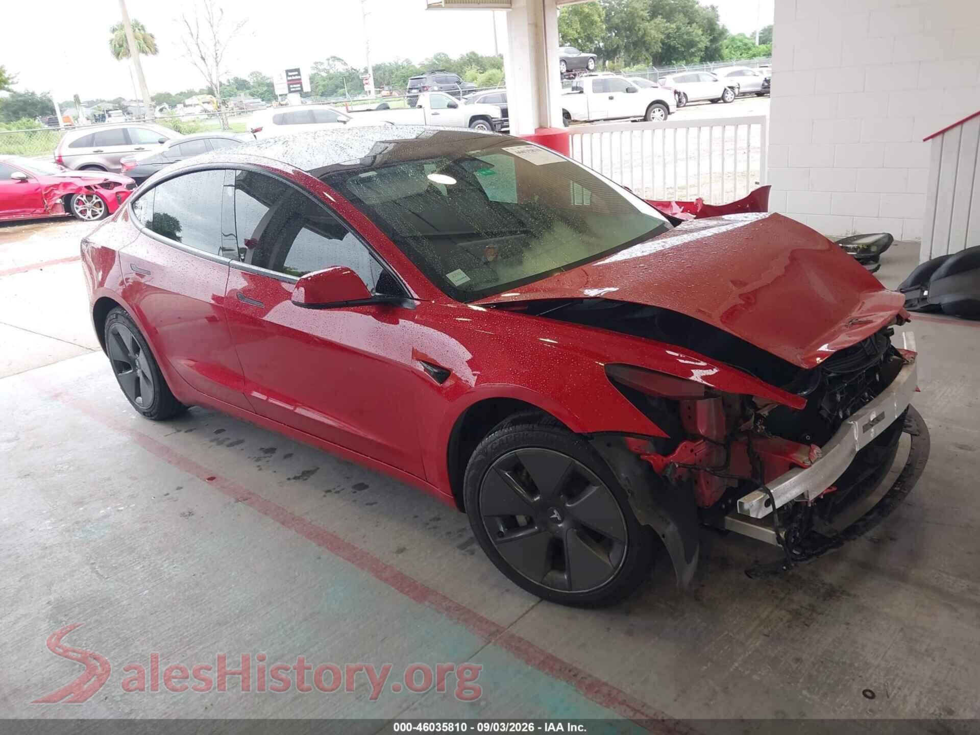 2023 TESLA MODEL 3 — VIN 5YJ3E1EA5PF587409