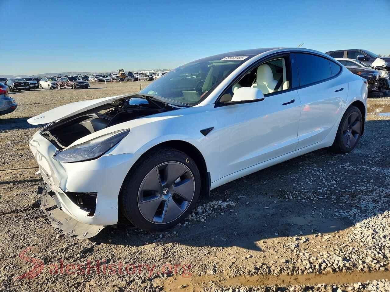 2023 TESLA MODEL 3 — VIN 5YJ3E1EA5PF675523