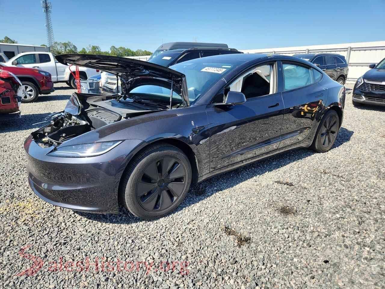 2024 TESLA MODEL 3 — VIN 5YJ3E1EA5RF739630